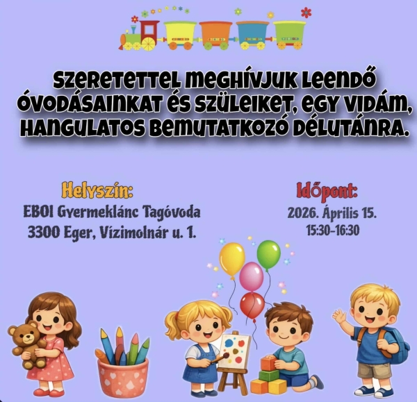 Szeretettel várunk..